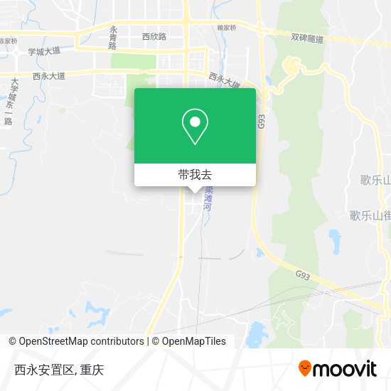 西永安置区地图