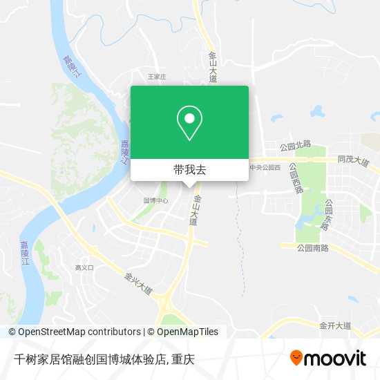千树家居馆融创国博城体验店地图