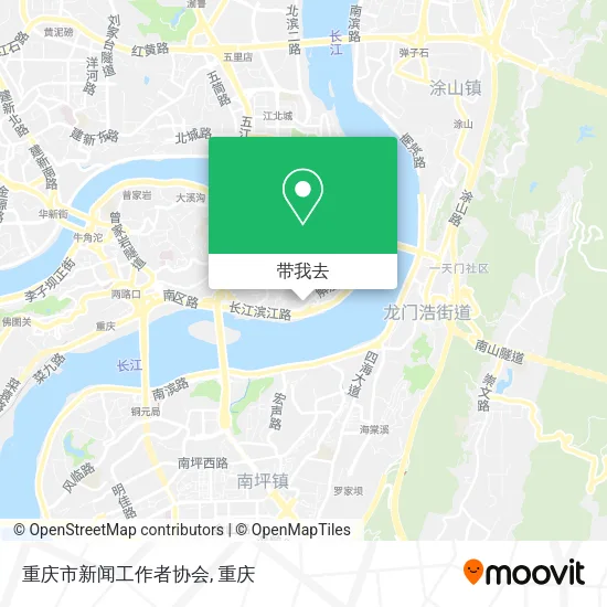 重庆市新闻工作者协会地图