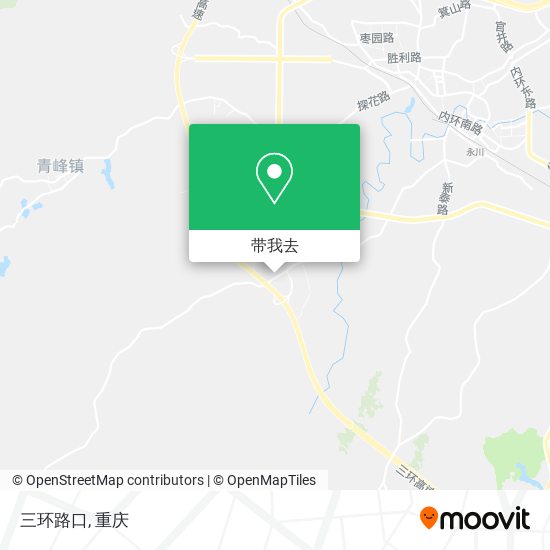 三环路口地图