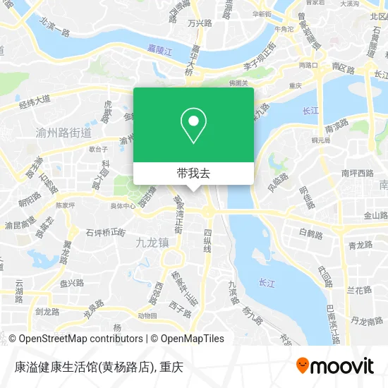 康溢健康生活馆(黄杨路店)地图