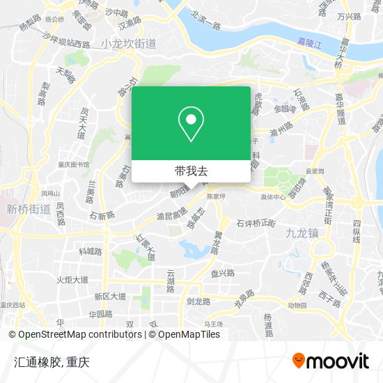 汇通橡胶地图