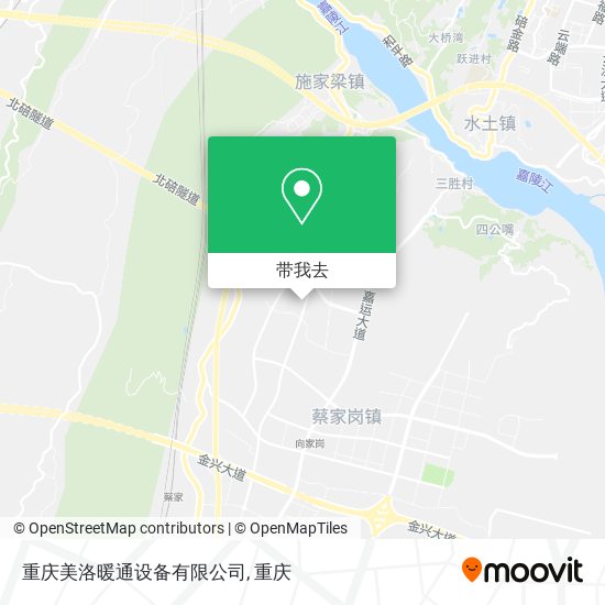 重庆美洛暖通设备有限公司地图