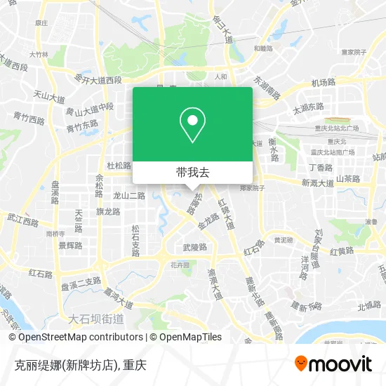 克丽缇娜(新牌坊店)地图