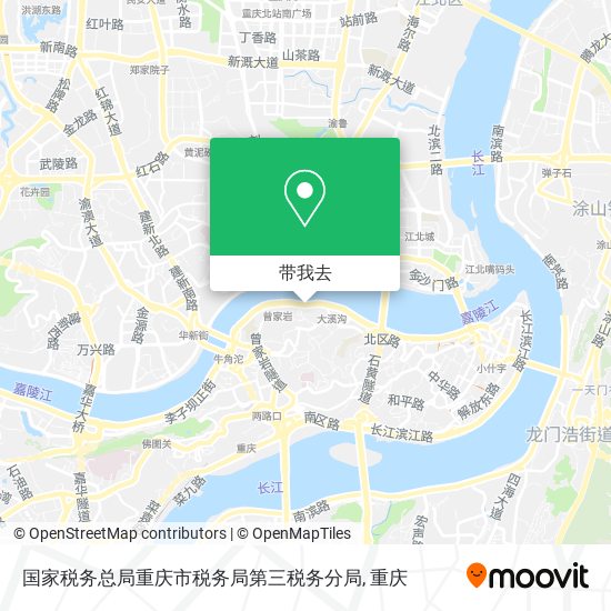 国家税务总局重庆市税务局第三税务分局地图