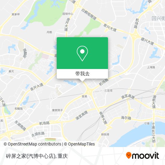 碎屏之家(汽博中心店)地图