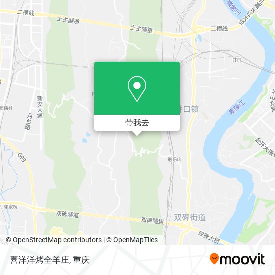 喜洋洋烤全羊庄地图