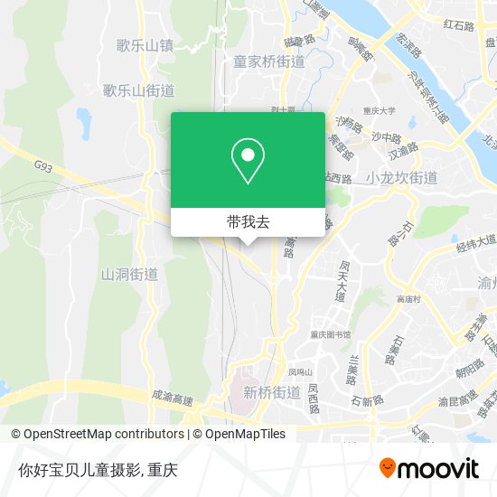 你好宝贝儿童摄影地图