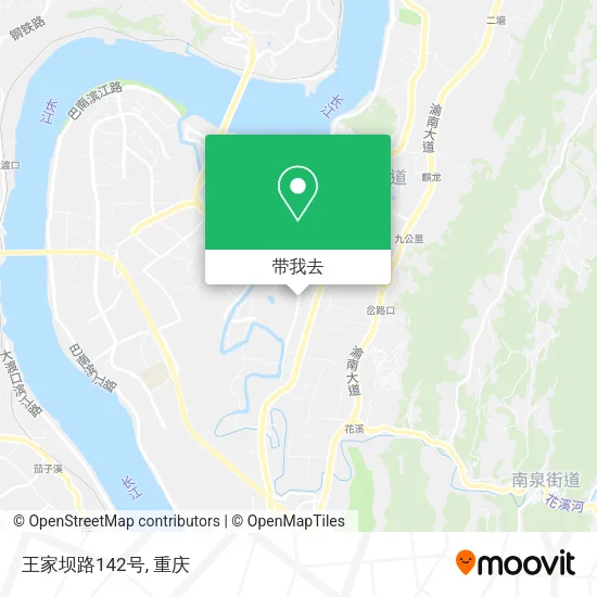 王家坝路142号地图
