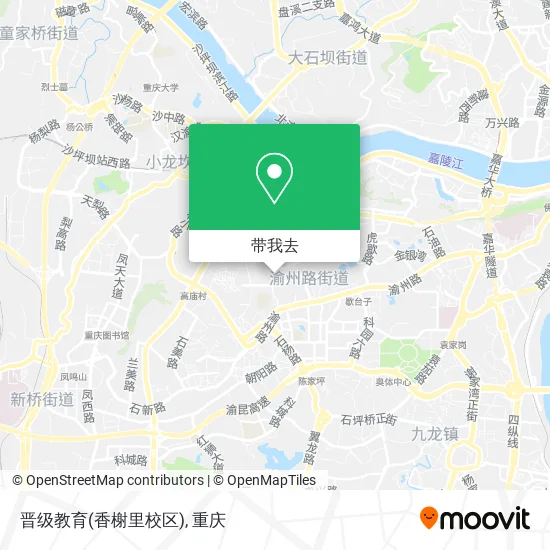 晋级教育(香榭里校区)地图