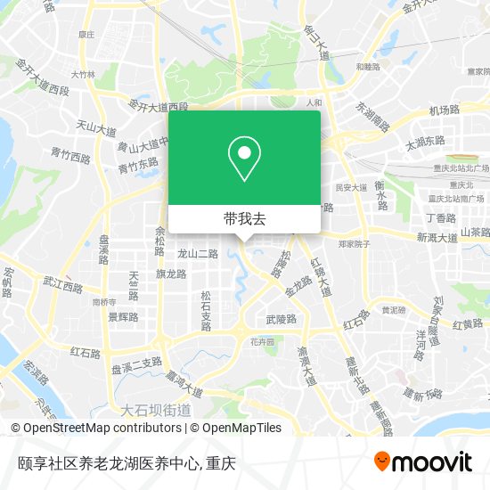 颐享社区养老龙湖医养中心地图