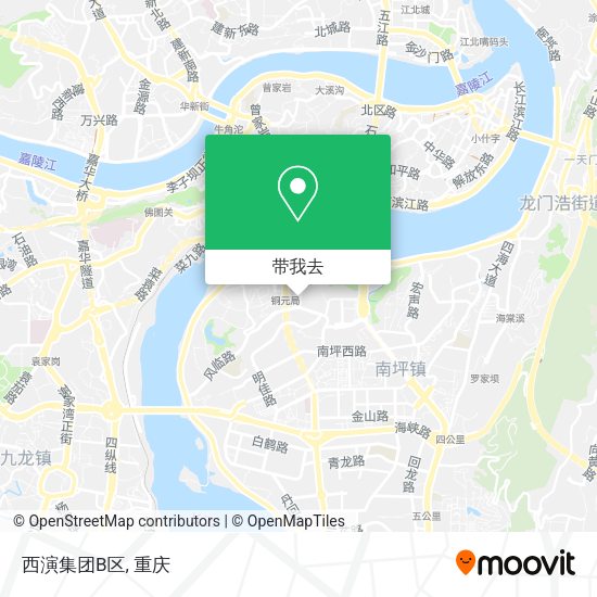 西演集团B区地图