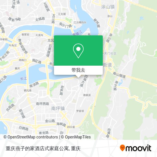 重庆燕子的家酒店式家庭公寓地图