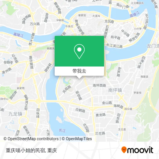 重庆喵小姐的民宿地图