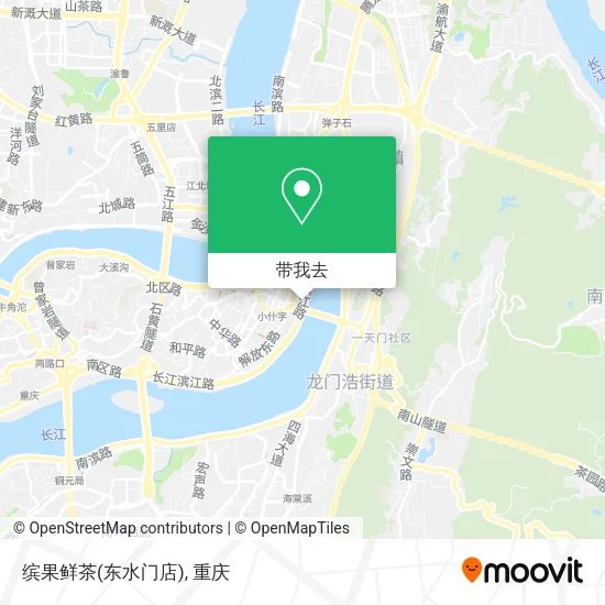 缤果鲜茶(东水门店)地图