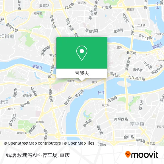钱塘·玫瑰湾A区-停车场地图