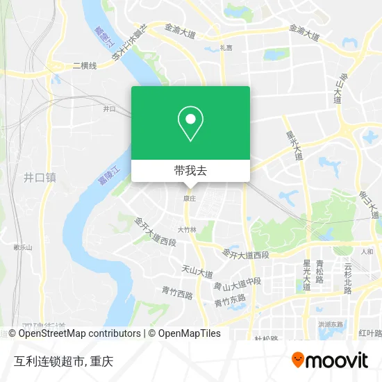 互利连锁超市地图