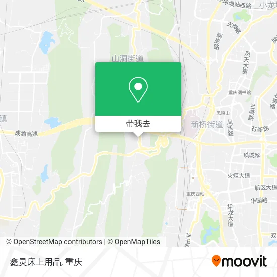 鑫灵床上用品地图