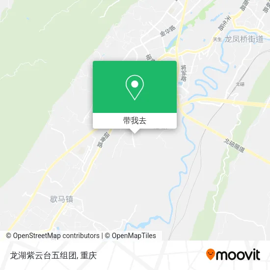 龙湖紫云台五组团地图