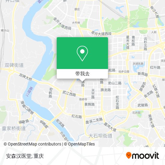 安森汉医堂地图