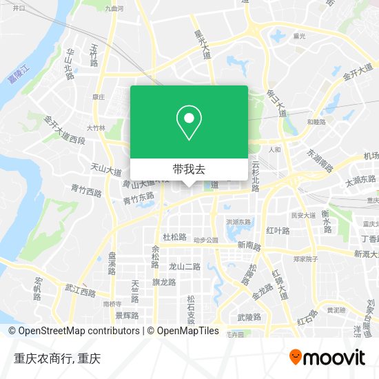 重庆农商行地图