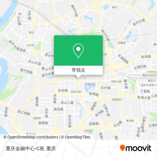 重庆金融中心-C座地图