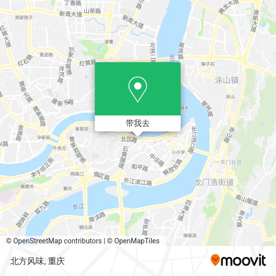 北方风味地图