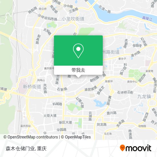 森木仓储门业地图