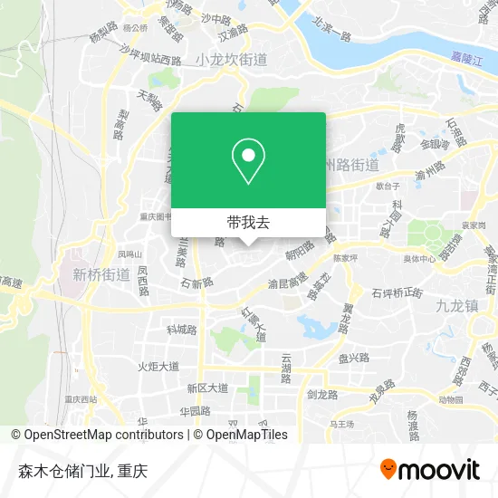 森木仓储门业地图