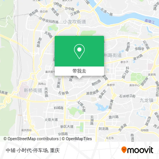 中辅·小时代-停车场地图