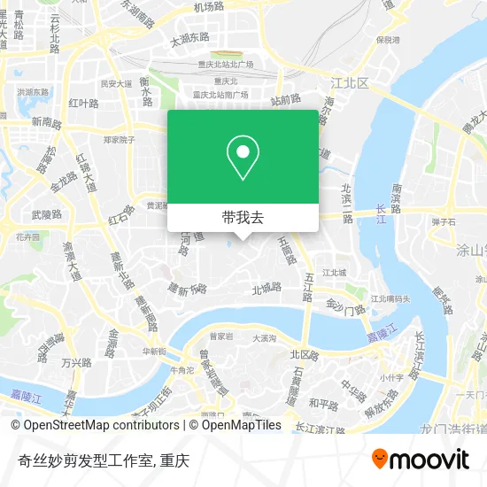 奇丝妙剪发型工作室地图