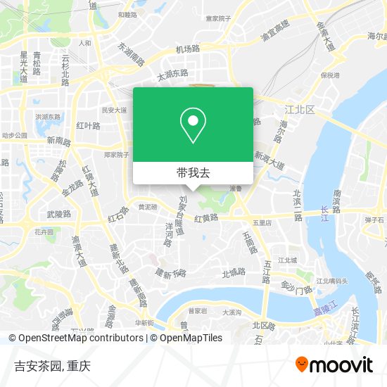 吉安茶园地图