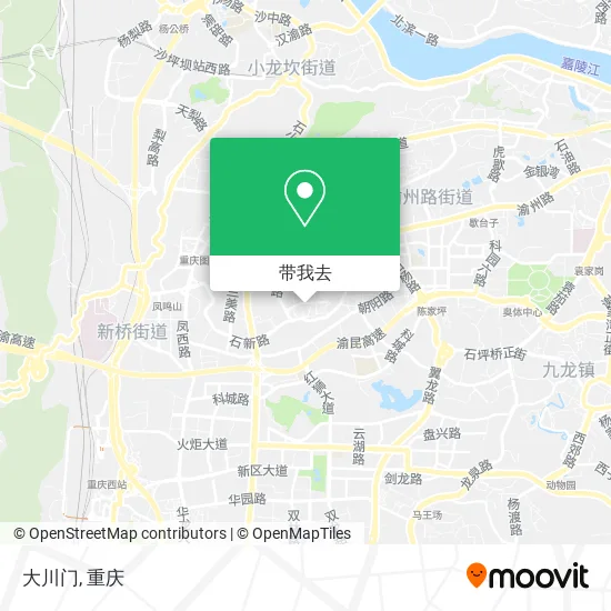 大川门地图