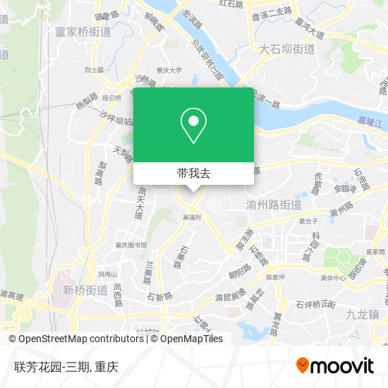 联芳花园-三期地图