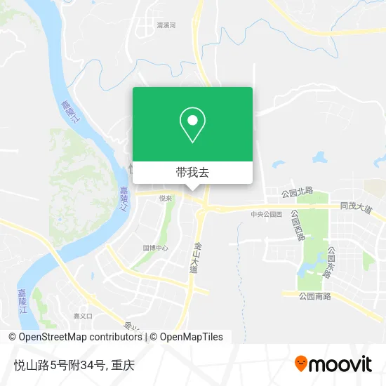悦山路5号附34号地图