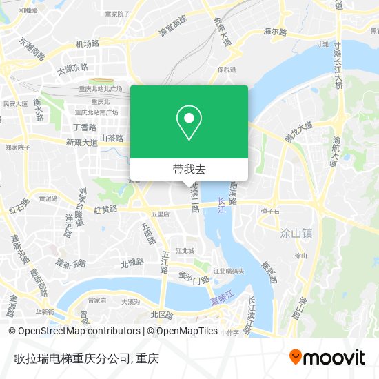 歌拉瑞电梯重庆分公司地图