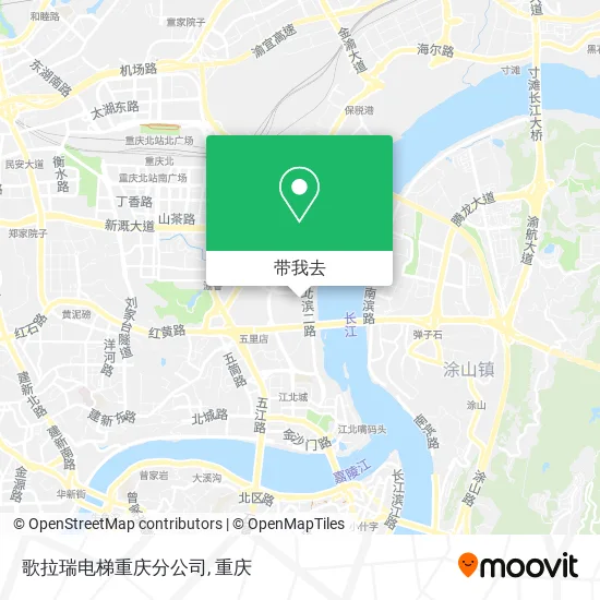 歌拉瑞电梯重庆分公司地图