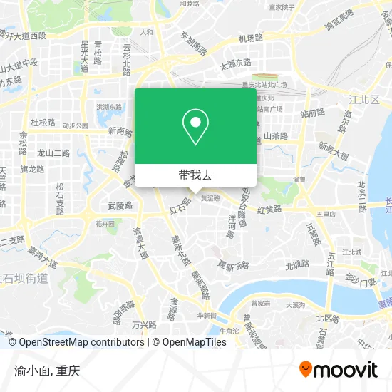 渝小面地图