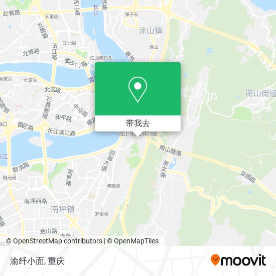 渝纤小面地图