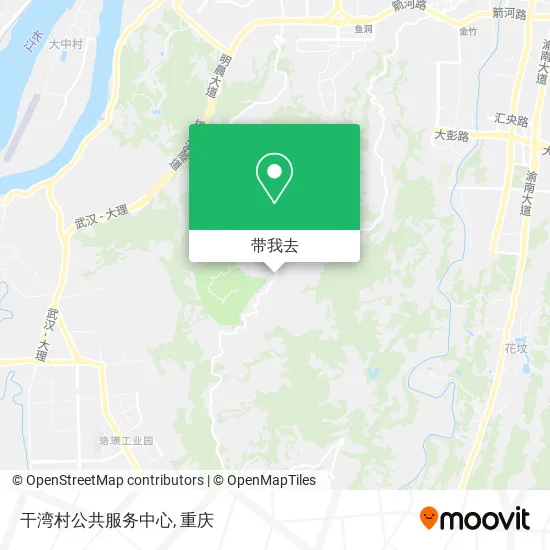 干湾村公共服务中心地图