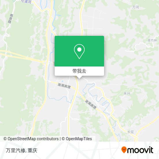 万里汽修地图