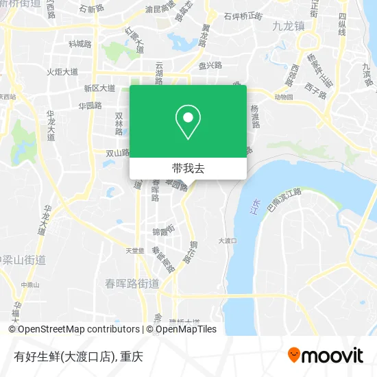 有好生鲜(大渡口店)地图