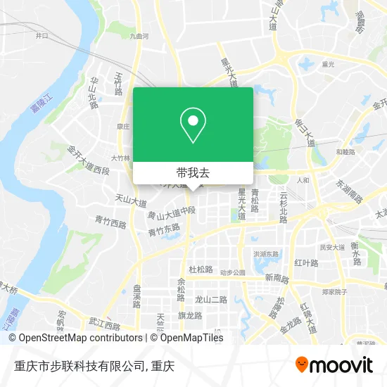 重庆市步联科技有限公司地图