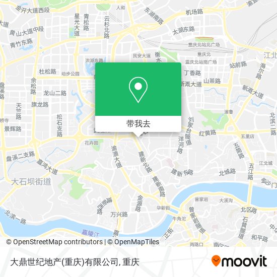 大鼎世纪地产(重庆)有限公司地图