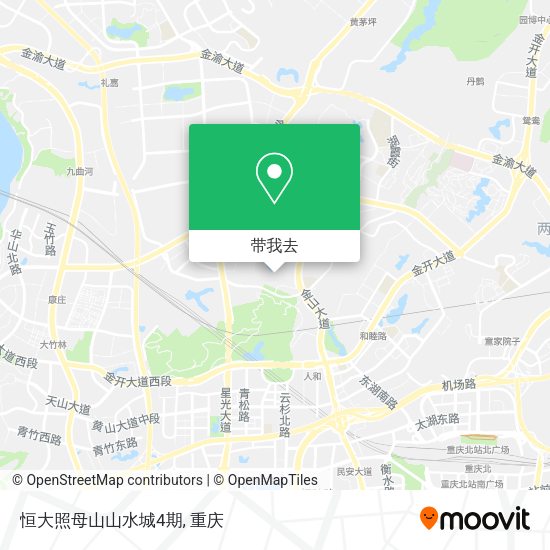 恒大照母山山水城4期地图