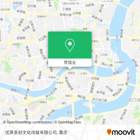 优莱美创文化传媒有限公司地图