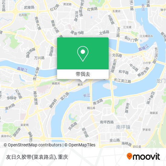 友日久胶带(菜袁路店)地图