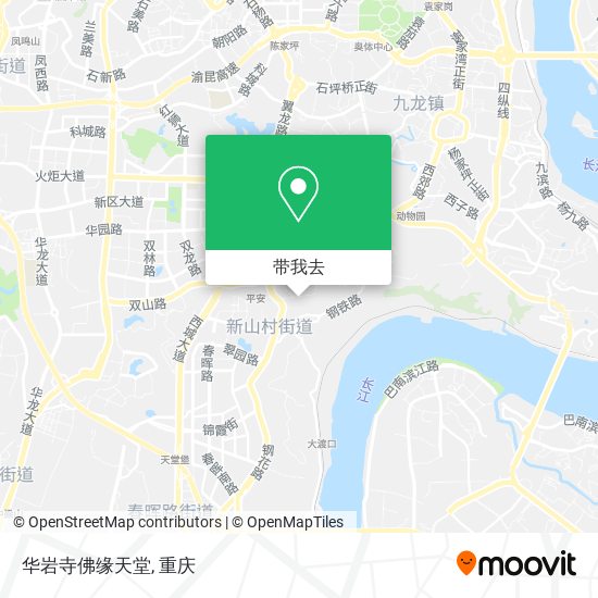 华岩寺佛缘天堂地图