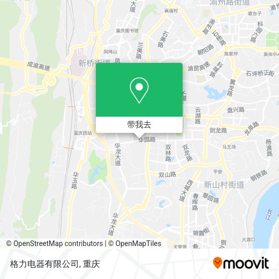 格力电器有限公司地图