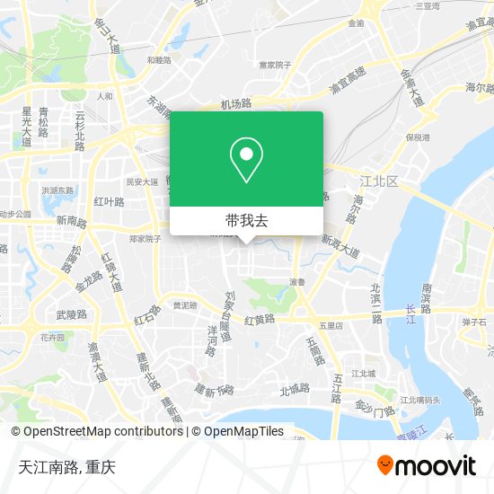 天江南路地图